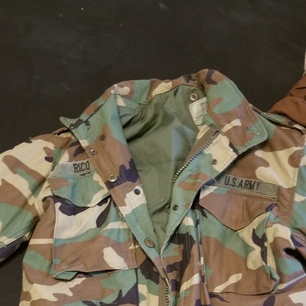 Cold Weather United States Army field jacket
